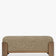Banc Elipse - NV GALLERY - tweed marron écorce et frêne teinté noyer - vue de face