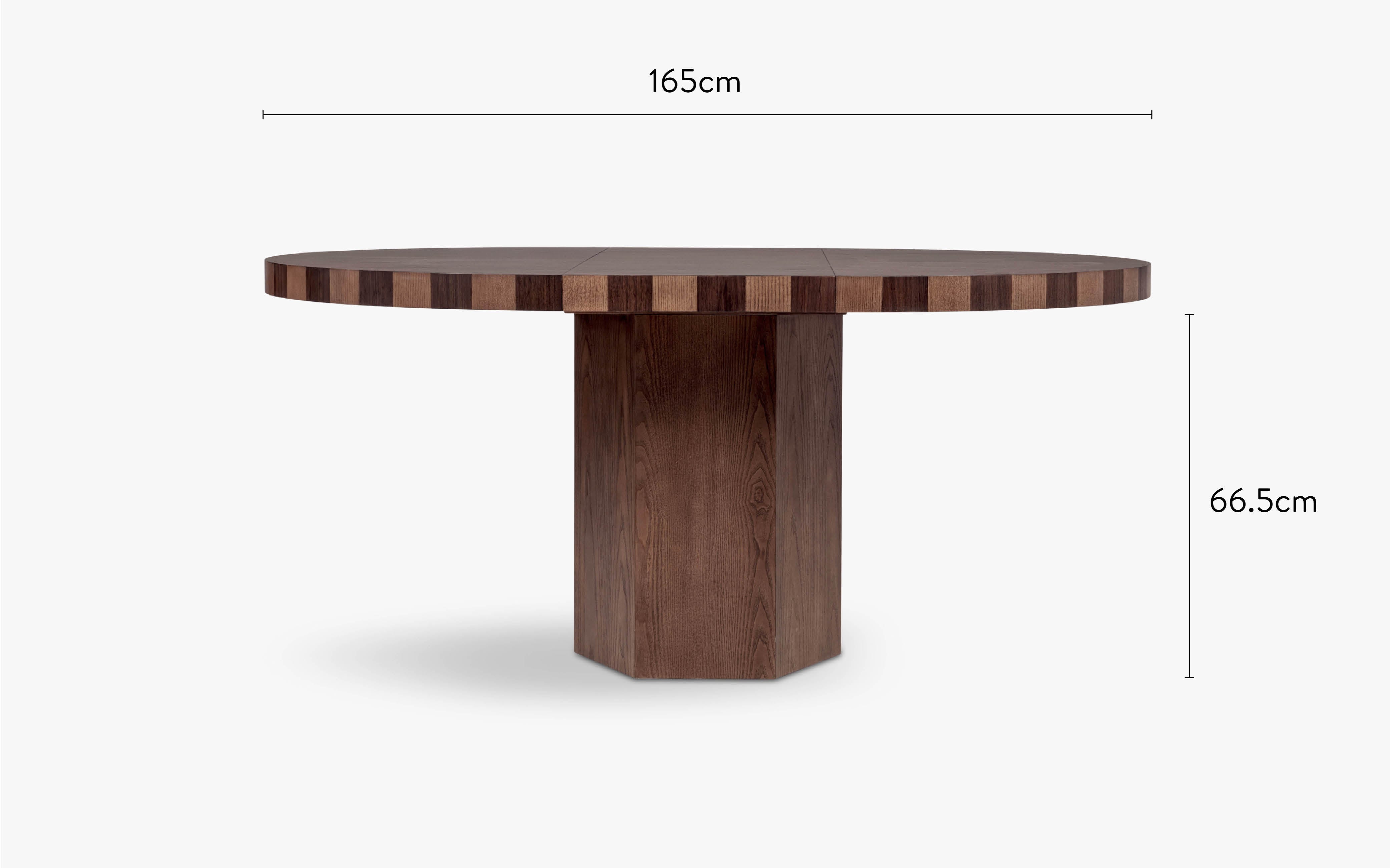 dimensions table à manger modanata extensible - NV Gallery