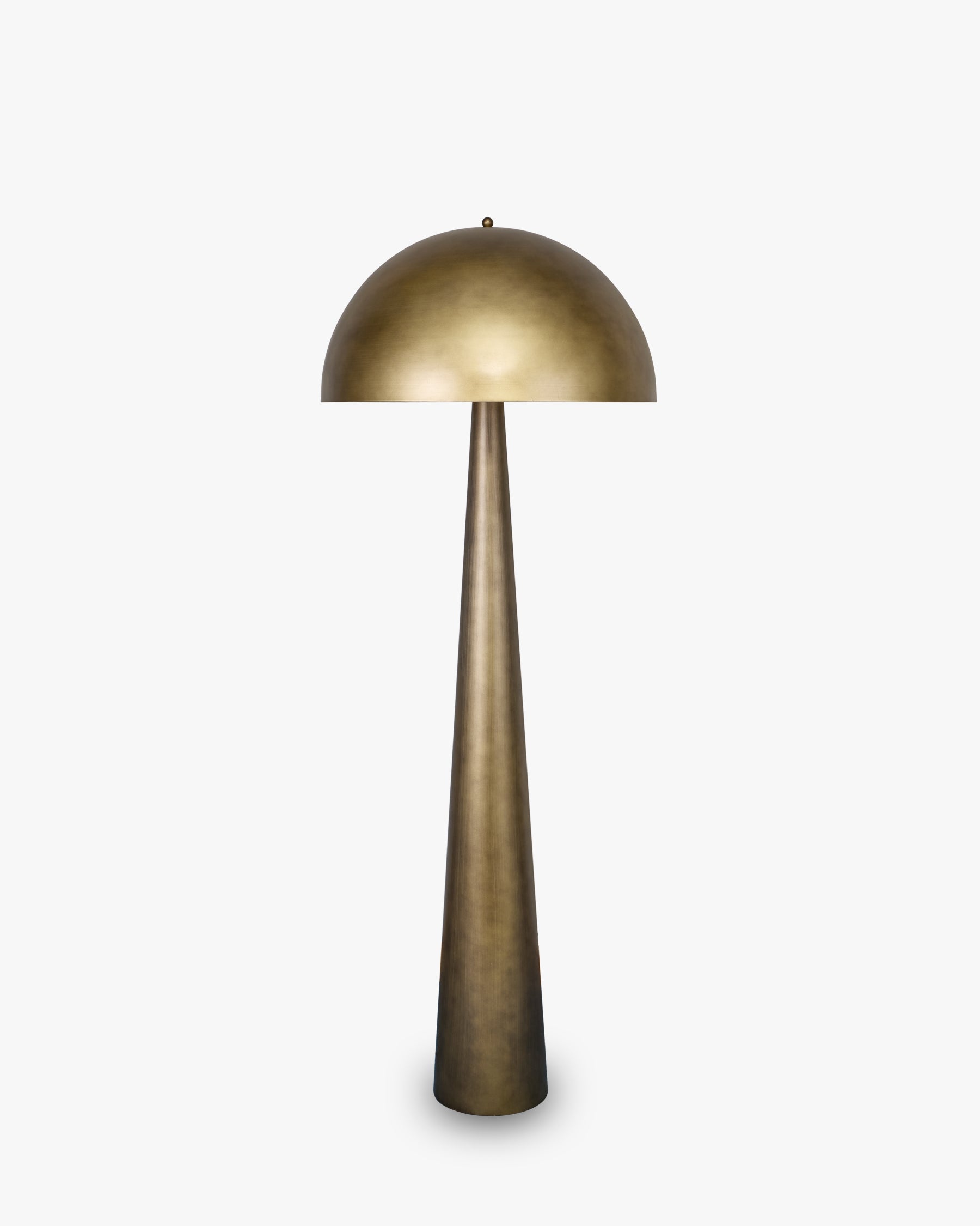 Lampadaire Olympia - NV GALLERY - bronze finition laiton brossé - vue de face
